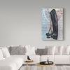 Trademark Fine Art Sher Sester 'Riding Boot Words' Canvas Art, 12x19 ALI20830-C1219GG